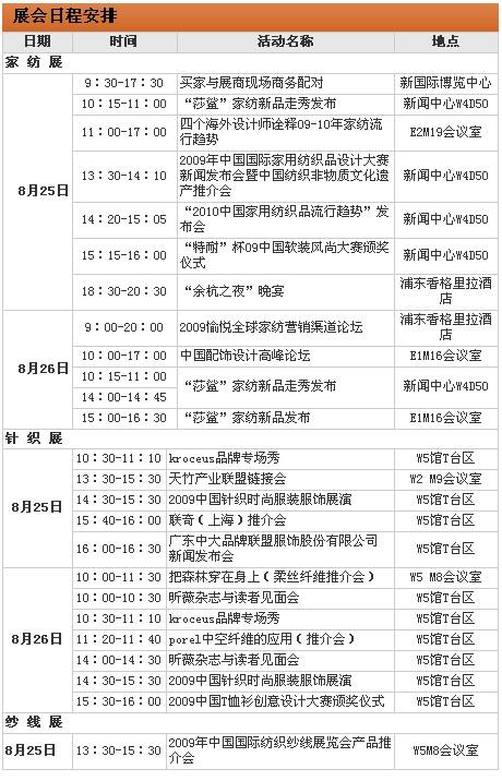 ʮ����Ϻ��Ҽ�չչ��(hu�� )�ճ̰���